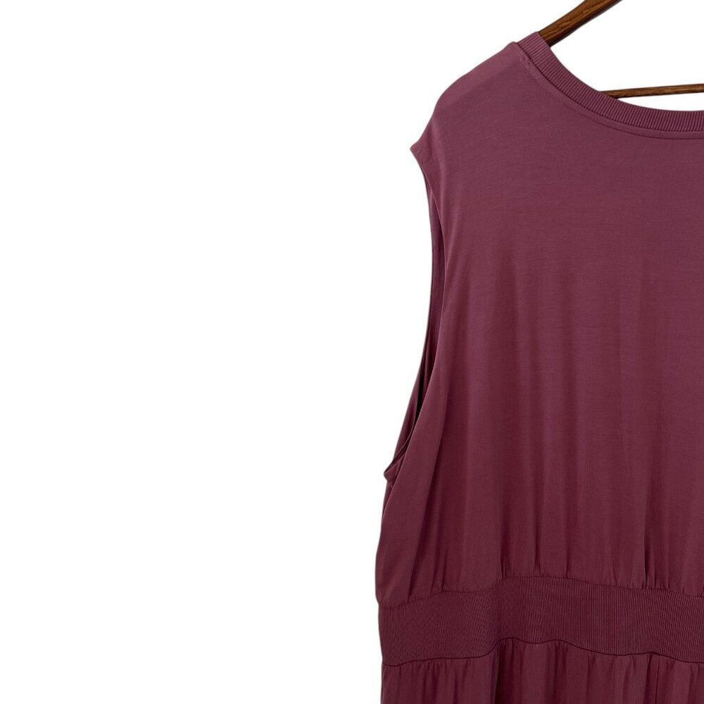 Athleta NEW Santorini Cinch Dress In Mauve Rose Size 3X - Picture 5 of 15